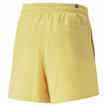 Pantaloni Corti Sportivi da Uomo Puma Ess+ Logo Power Giallo - Augustea Shop