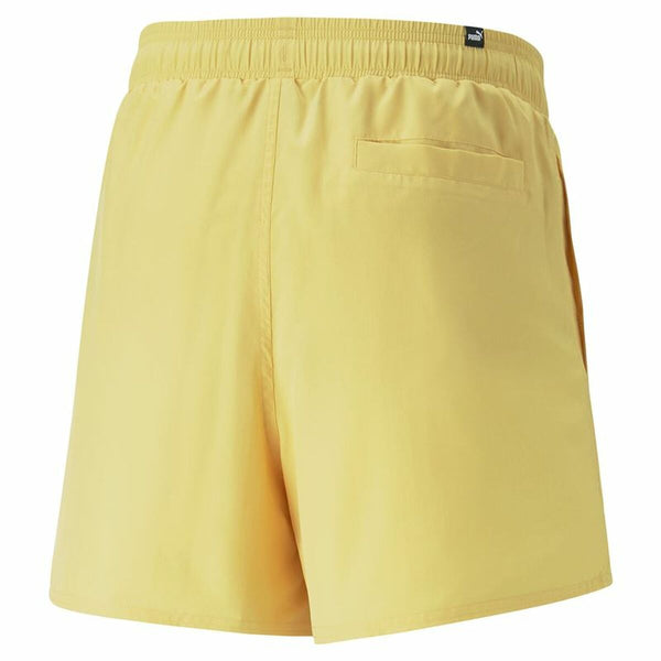 Pantaloni Corti Sportivi da Uomo Puma Ess+ Logo Power Giallo - Augustea Shop