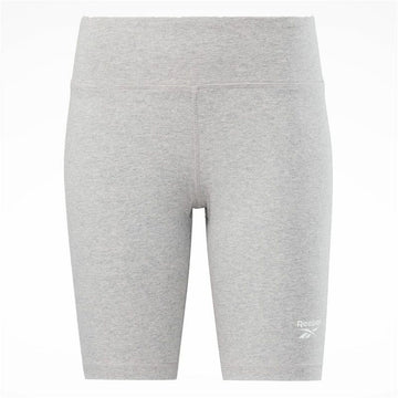 Pantaloncini Aderenti da Sport Reebok Identity Sl Fitted Short Grigio