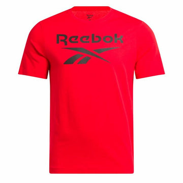 Maglia a Maniche Corte Uomo Reebok Reebok Identity Big Rosso