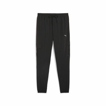 Pantalone di Tuta per Adulti Puma Flex Woven Cargo Nero Uomo
