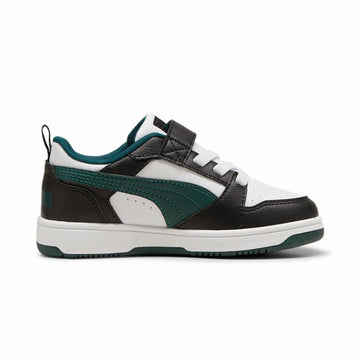 Scarpe da Basket per Adulti Puma Rebound V6 Lo Ac+ Ps Bianco Nero