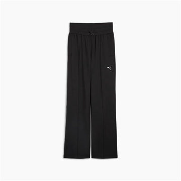 Pantalone Lungo Sportivo Puma Cloudspun Hw Wide Nero Donna