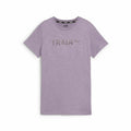 Maglia a Maniche Corte Donna Puma Graphic Train Lavanda