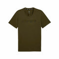 Short-sleeve Sports T-shirt Puma Energy Cloudspun Graphic Golden