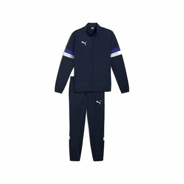 Tuta per Adulti Puma Individualrise Azzurro Blu Marino Uomo