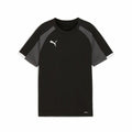 Children's Short Sleeved Football Shirt Puma Individualliga Black