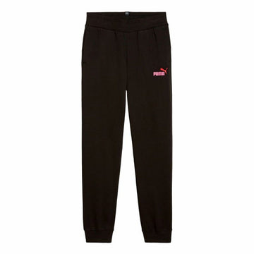 Pantalone di Tuta per Bambini Puma  Essentials Nero