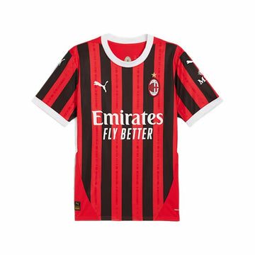 Men's Short-sleeved Football Shirt Puma AC Milan