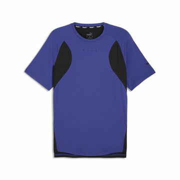 Maglia Sportiva a Maniche Corte Puma Cloudspun Azzurro