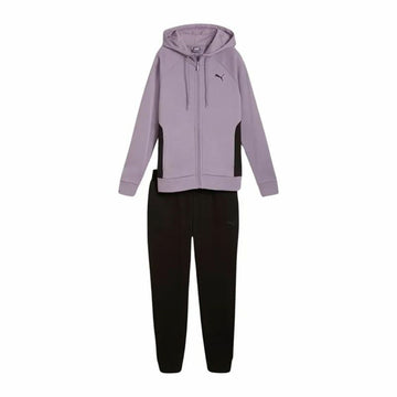 Tuta da Donna Puma Classic Hooded Tracksuit Fl 2 Pezzi