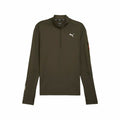 Men’s Sweatshirt without Hood Puma Flex 1/4 Zip Dark green