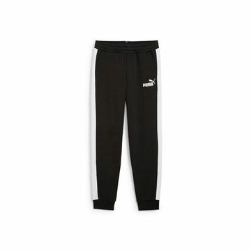 Pantalone di Tuta per Bambini Puma Ess Block Nero