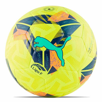 Football Puma Orbita Liga F Hyb Yellow Size 5