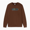 Felpa senza Cappuccio Uomo Puma Essentials+ Graphic Crew Fl Hombre Marrone