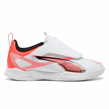 Scarpe da Calcio a 5 per Adulti Puma Ultra 5 Play V Tt Bianco