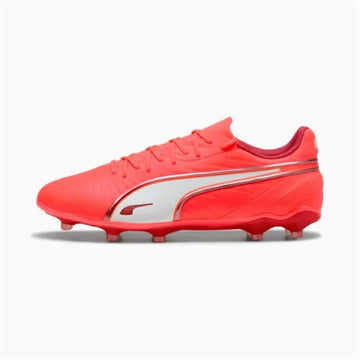 Scarpe da Calcio per Adulti Puma King Match Fg/Ag Rosso