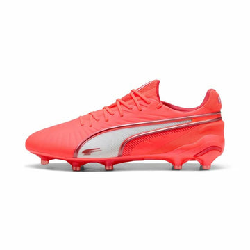 Scarpe da Calcio per Adulti Puma King Ultimate Fg/Ag Rosso