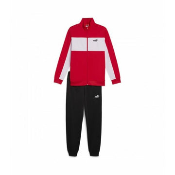 Tuta per Adulti Puma Poly Colorblock Suit C/O 687304 11 Rosso Uomo