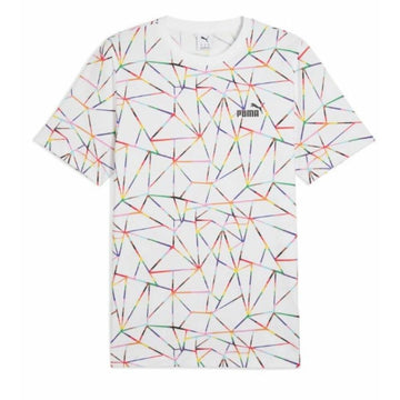 Maglia a Maniche Corte Uomo Puma LOVE UNITED AOP Tee   684700 02 Bianco