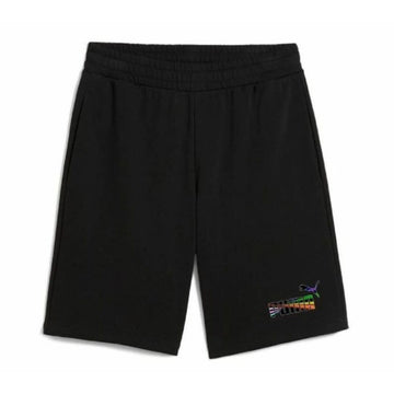 Pantaloncino Sportivo Puma LOVE UNITED Shorts 10 TR  684701 01 Nero