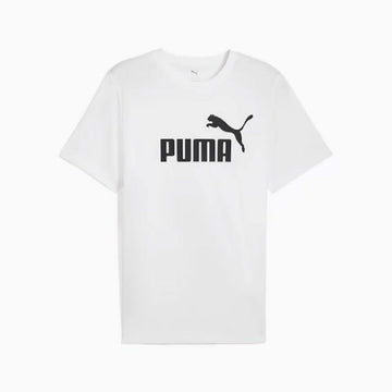 Maglia a Maniche Corte Uomo Puma ESS No. 1 Logo Tee C/O 682532 02 Bianco