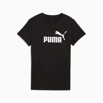 Maglia a Maniche Corte Donna Puma ESS No. 1 Logo Tee C/O 682370 01 Nero
