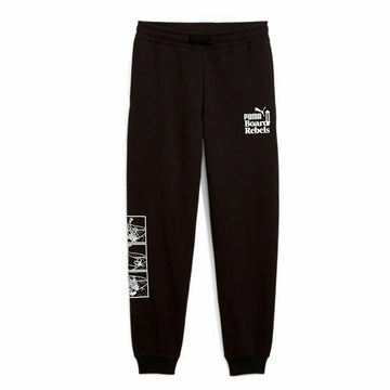 Pantalone Sportivo per Bambini Puma Mid90S Sweatpants Tr Nero