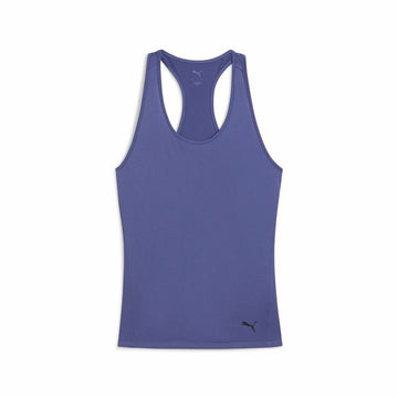 Maglia a Maniche Corte Donna Puma W Tad Essentialsential Race Azzurro (XS)