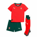 Tuta da Bambini Puma Portugal Home Minikit Rosso