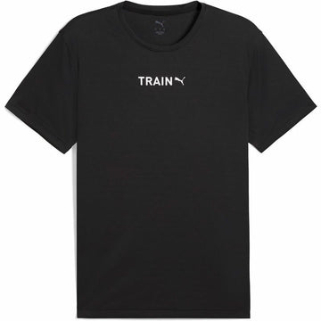 Men’s Short Sleeve T-Shirt Puma M Graphics Training Black
