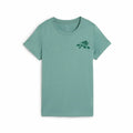 Women’s Short Sleeve T-Shirt Puma Graphics Train Conce Green
