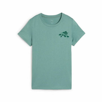 Women’s Short Sleeve T-Shirt Puma Graphics Train Conce Green
