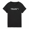 Women’s Short Sleeve T-Shirt Puma Graphics Black