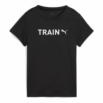Maglia a Maniche Corte Donna Puma Graphics Nero