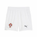 Pantaloncini Sportivi per Bambini Puma Portugal Bianco