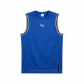Maglia da basket Puma Winning t Mesh Azzurro