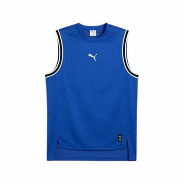 Maglia da basket Puma Winning t Mesh Azzurro
