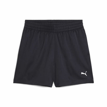 Pantaloni Corti Sportivi da Uomo Puma Essentials Woven Shorts 5" Azzurro