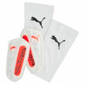 Football Shinguards Puma Ultra Flex Sleeve White
