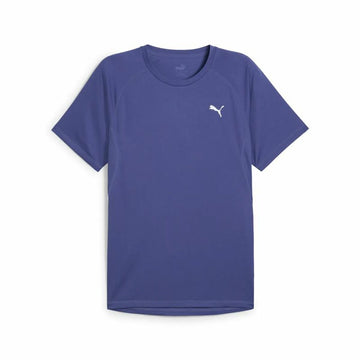Men’s Short Sleeve T-Shirt Puma Run Velocity Blue