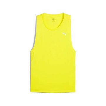 Men's Sleeveless T-shirt Puma Run Velocity Tank Yellow
