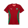 Maglia da Calcio a Maniche Corte Uomo Puma Marruecos Prematch Ss Rosso