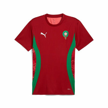 Maglia da Calcio a Maniche Corte Uomo Puma Marruecos Prematch Ss Rosso