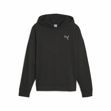 Felpa con Cappuccio Donna Puma Better Essentials Nero