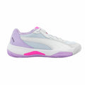 Scarpe da Padel per Adulti Puma NOVA Court Bianco Lilla