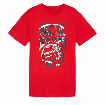 Maglia a Maniche Corte per Bambini Puma Basketball