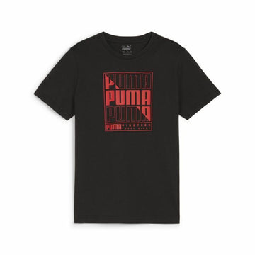 Maglia a Maniche Corte per Bambini Puma Graphic