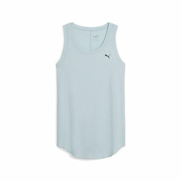 Maglia Smanicata da Donna Puma Studio Foundation Blu cielo