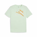Maglia a Maniche Corte Uomo Puma Essentials+ AB Summer Verde scuro